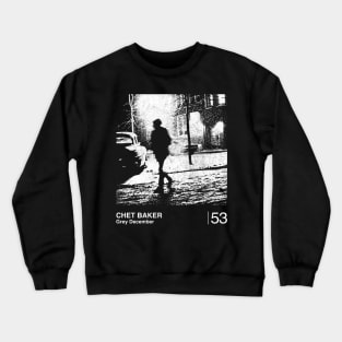 Grey December / Minimalist Graphic Design Fan Artwork Crewneck Sweatshirt